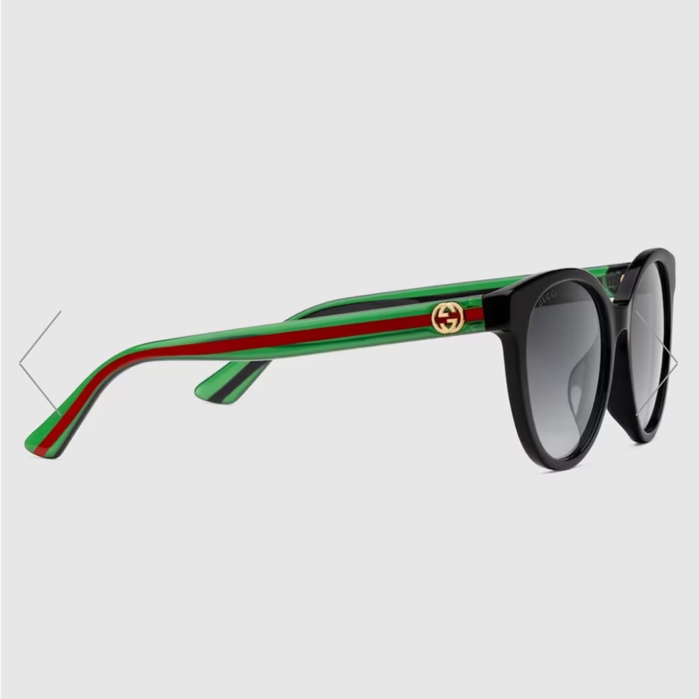 GUCCI ROUND-FRAME SUNGLASSES - Picture 2 of 9
